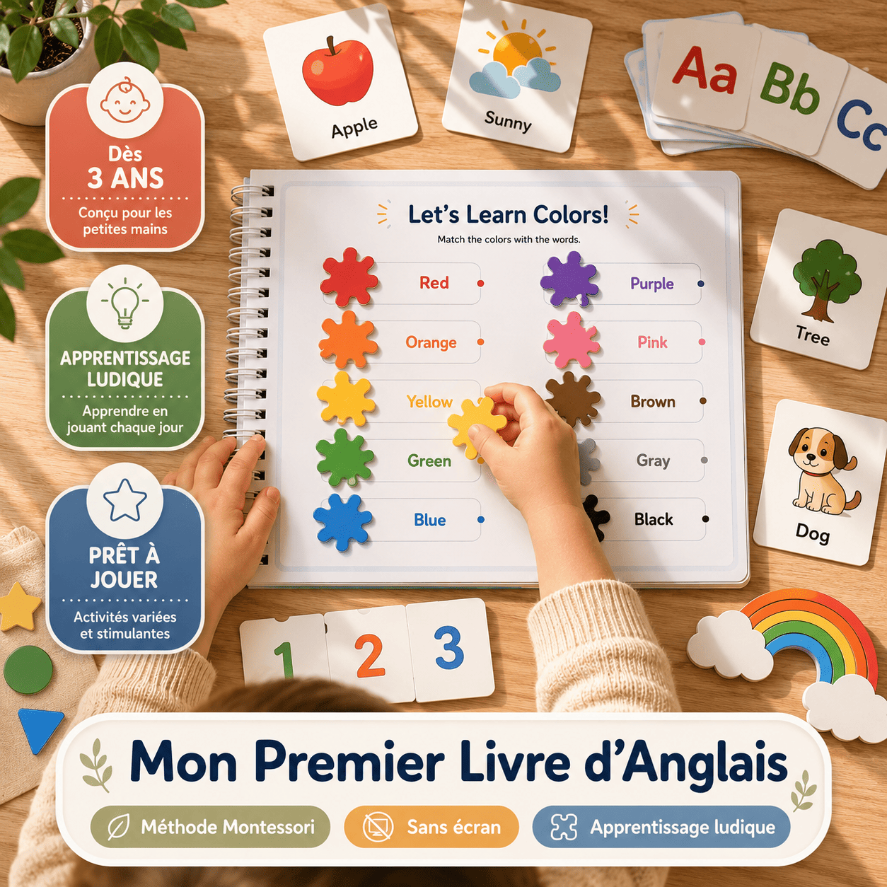 Mon Premier Livre d'Anglais Montessori